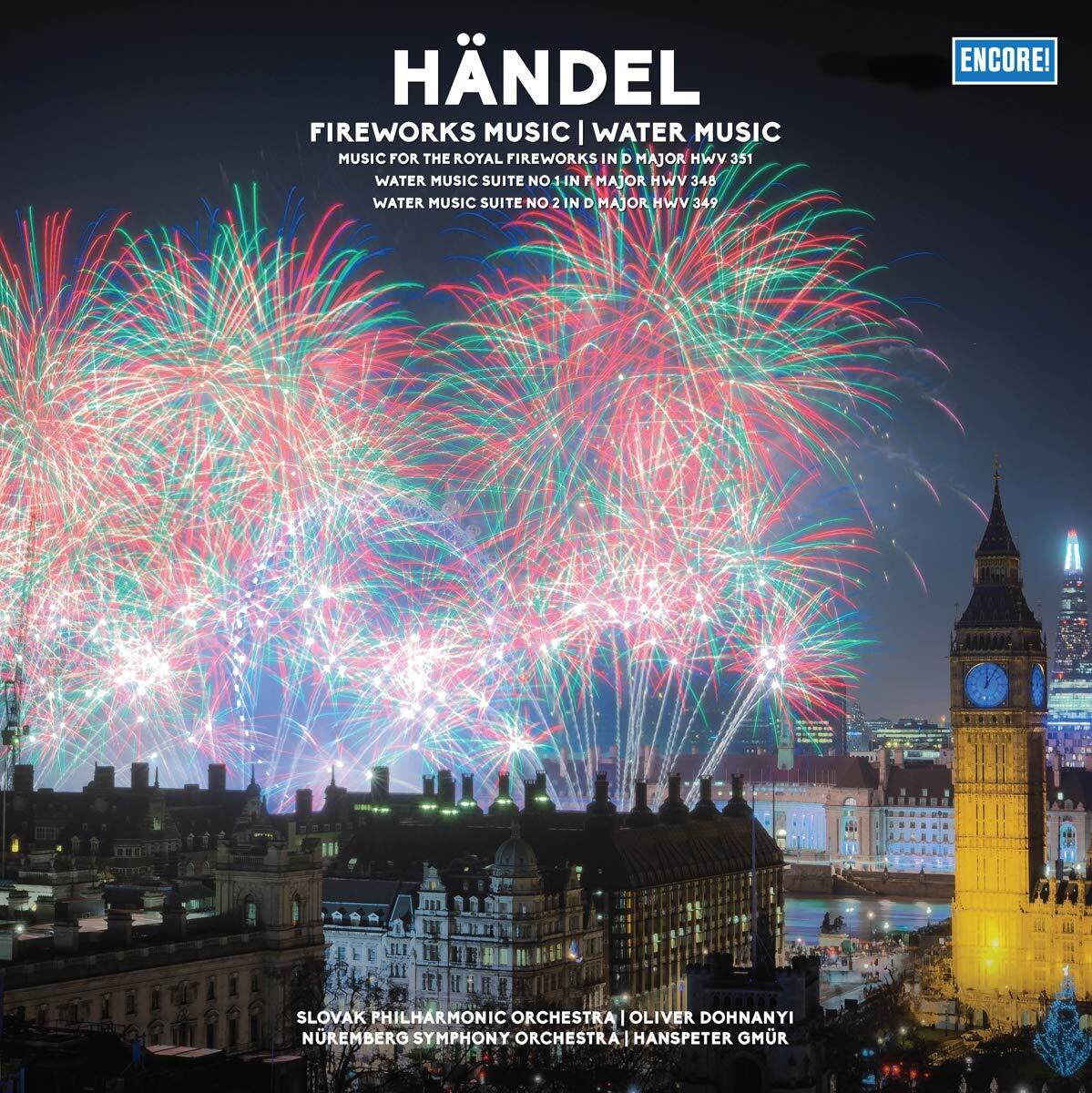 SYMPHONY ORCHESTRA Handel - Fireworks Music, Water Music (Винил)