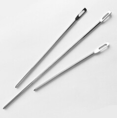 Игла для продергивания шнура 25 см