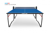 Стол теннисный Hobby EVO 4 Всепогодный Синий фото №6