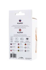 Фиолетовая анальная втулка Klapsy - 10,5 см. - 