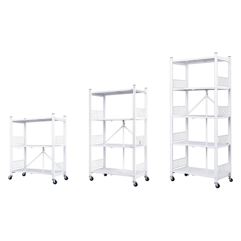 Стеллаж Tidan, 70х36х83, белый, 3 полки, сталь