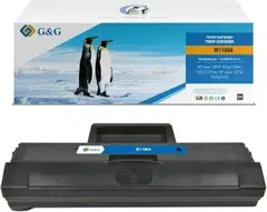Картридж лазерный G&G GG-W1106A-N W1106A черный (1000стр.) для HP Laser 107a/107r/107w/135a MFP/135r MFP/135w MFP/137fnw MFP