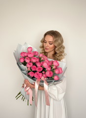 Большой букет «Нежность розы» L