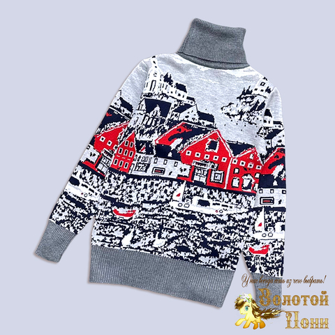 Свитер мальчику (8-12) 251030-F1124