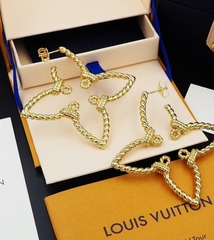 Серьги ЦВЕТОК ажурные style by LV