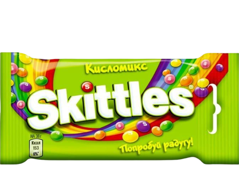 Драже Скиттлс 38г Кисломикс, шт