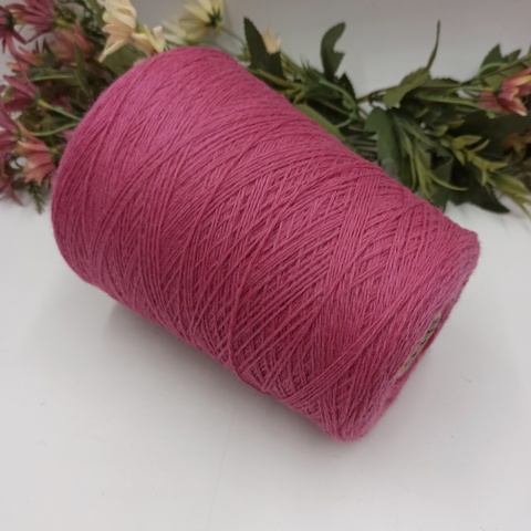 100% шерсть арт British wool фабрика Transilana - Розовый 450м/100гр