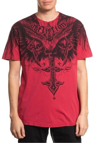Футболка Death Eyes Tee Red Affliction