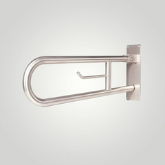 Поручень откидной 800 мм нерж. сталь NOFER 15051.80.B глянцевый