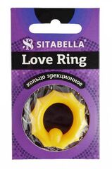 Эрекционное кольцо Sitabella Love Ring, цветное, эластомер