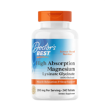 Магний с высокой усваиваемостью 100 мг, Magnesium 100 mg, Doctor's Best, 240 таблеток 1
