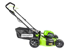 Газонокосилка Greenworks GD60LM46HPK4 60V (46 см) аккумуляторная, с АКБ 4 А/ч и ЗУ