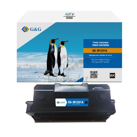 Картридж лазерный G&G GG-W1331A W1331A черный (5000стр.) для HP Laser 408dn/MFP 432fdn