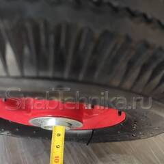 Колесо пневматическое 250 мм со стальным диском PR1804-16 симметричное