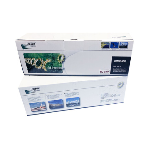 Совместимый картридж UNITON Premium Cartridge 055 для CANON LBP-663, 664, MF746, 742, 744 черный (2,3K, БЕЗ ЧИПА) GREEN LINE (Eco Protected)