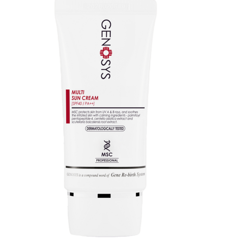 GENOSYS Cолнцезащитный мультифункциональный крем SPF 40+PA++, 40 мл | Multi Sun Cream SPF 40+ PA++