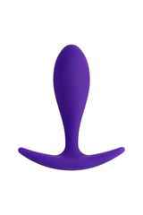 Фиолетовая удлиненная анальная втулка  - 7,2 см. - 