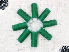 Нитки армированные 45ЛЛ 150 м, травяной