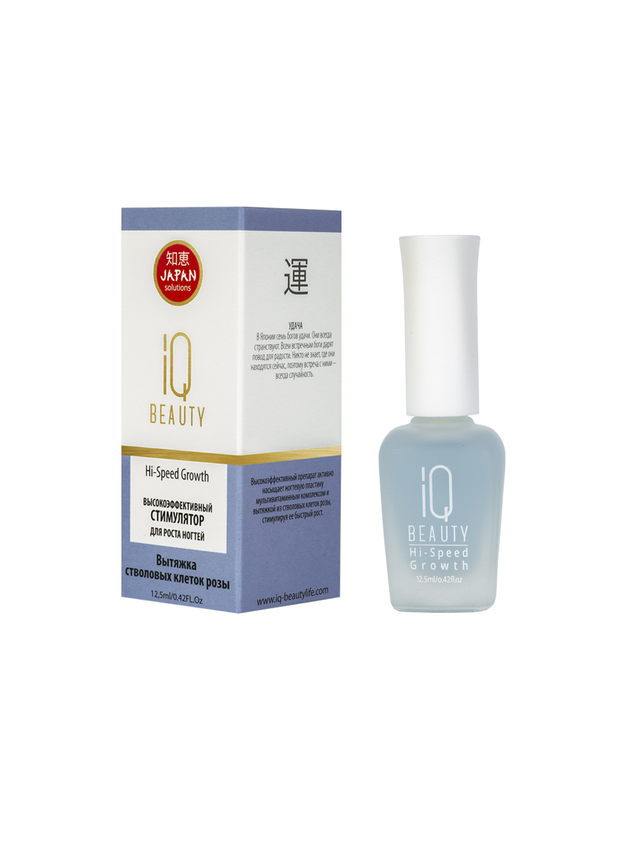 Высокоэффективный стимулятор роста ногтей IQ Beauty 12,5 мл