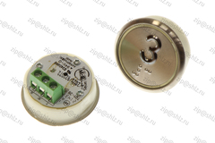 Кнопка (кнопочный модуль) EA2406S-D-W "3 этаж", круглая, белая динамическая подсветка, Брайль