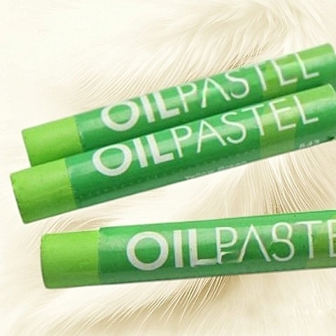 Пастель художественная масляная MUNGYO Oil Pastels Желто-зеленый №543 (3шт)