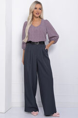 Брюки Марлен НЬЮ (серо-голубые) Б12251-2 LT Collection