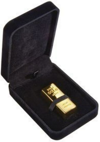 USB флеш накопитель Золотой слиток 4 гб