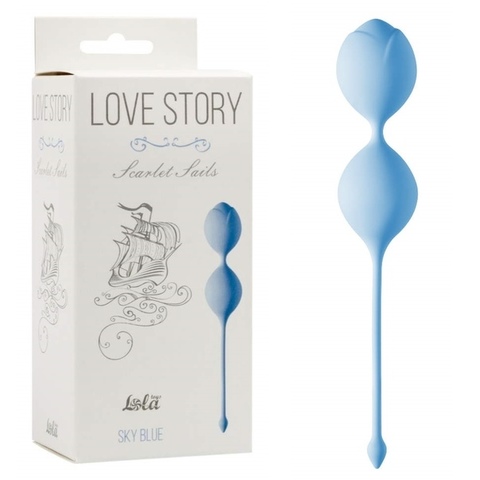 Вагинальные шарики Love Story Scarlet Sails Sky Blue