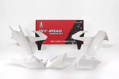 Комплект пластика KTM XC-W125-150 17-19 # EXC-EXCF-XC/W250-500 17 бело-черный