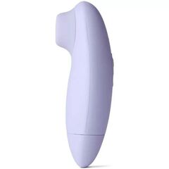 Фиолетовый вакуумный стимулятор клитора So Divine Pearl - 10 см. - 