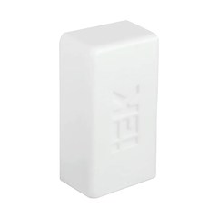 Заглушка для кабель-канала КМЗ IEK, 40 x 25 мм, 4 шт, белая