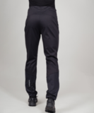 Премиальные брюки для лыж и зимнего бега Nordski Hybrid Warm Black-Alpine Green мужские