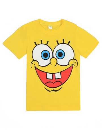 D002-5 футболка для мальчиков, желтая