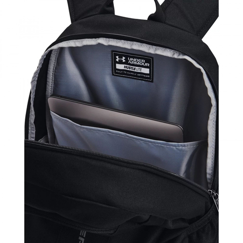 Картинка рюкзак городской Under Armour Hustle Lite Backpack черный - 4