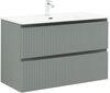 Aquanet 335436 Тумба Джейн 100 (Flat) цв.мисти грин (335436)