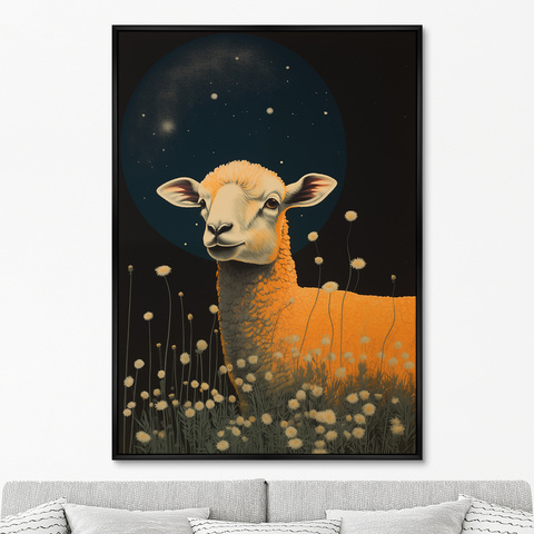 ArtNoMore - Репродукция картины на холсте Date under the stars, No 2, 2024г.