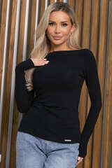 Блуза Грация (черная) Б13047-44М LT Collection