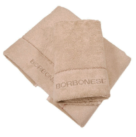 Набор полотенец 5шт Borbonese Classic Sabbia 580 кремовый