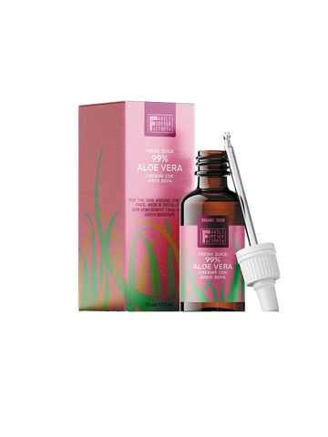 Organic Boom Свежий сок Алоэ вера 50мл Family Forever Factory