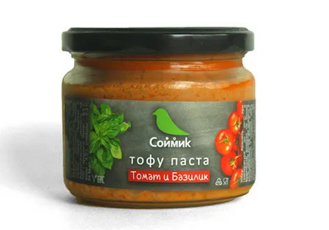 Тофу паста с томатом и базиликом, 300г
