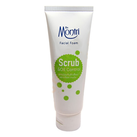 Скраб для лица Dr.Montri Facial Foam Scrub & Oil Control, 100 гр