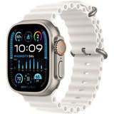 Apple Ocean Band for Apple Watch 49mm (One Size 145-220mm) White (Белый) MQE93AM/A