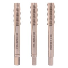 Метчик М 8,0х1,25 (Комплект 3шт) DIN352 HSSE 6h 56мм a=4,9 H-Tools 235801-A2-0080