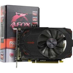 Видеокарта AFOX AMD Radeon RX 550, 4Гб GDDR5, 128 бит, Retail, PCIe3.0, 1xFAN, 2-SLOT, 50Вт, HDMI, DVI, DP (AFRX550-4096D5H3)