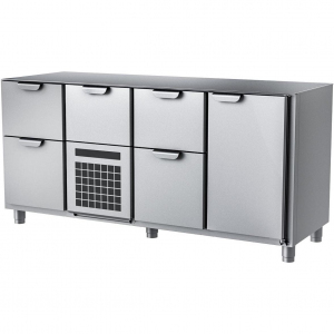 Стол холодильный HappyChef TC G 2-CBR-2-1 без столешницы