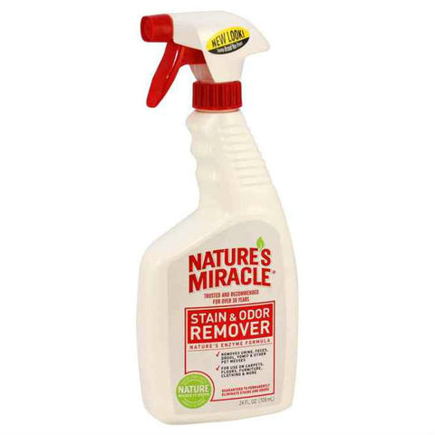 Nature's Miracle Odor destroyer спрей уничтожитель пятен и запахов 3в1 с ароматом свежести 709мл