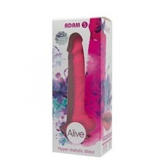 Фаллоимитатор Adam S розовый от Alive (17,75*3,8 см)