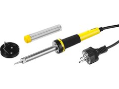 STAYER PROTerm, 60 Вт, конус, в наборе: припой + подставка, 2 К рукоятка, электропаяльник, Professional (55300-60)