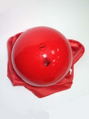 Мяч AMAYA 18,5 см однотонный красный для художественной гимнастики