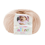 Пряжа Alize Baby Wool 382 нежный беж